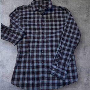 Marc Anthony mens slim-fit soft touch flannel